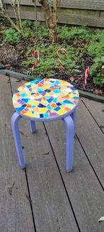 Krukje mozaiek, Ophalen, Gebruikt, Hout