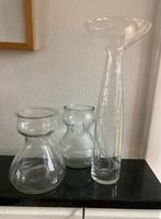 Vintage hyacinten glas , waarvan één met giraffe, Antiek en Kunst, Ophalen of Verzenden