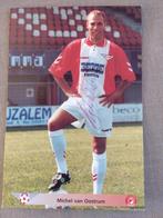 Michel van Oostrum Emmen - Origineel gesigneerd, Verzenden, Zo goed als nieuw, Overige binnenlandse clubs, Spelerskaart