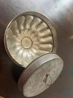 Vintage Aluminium Puddingvorm met Deksel, Ophalen of Verzenden