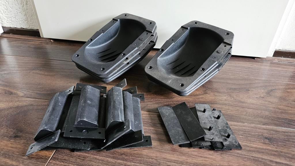 boxhandgreep kunststof 6x Nieuw, Muziek en Instrumenten, Behuizingen en Koffers, Ophalen of Verzenden, Nieuw, Speaker of Versterker