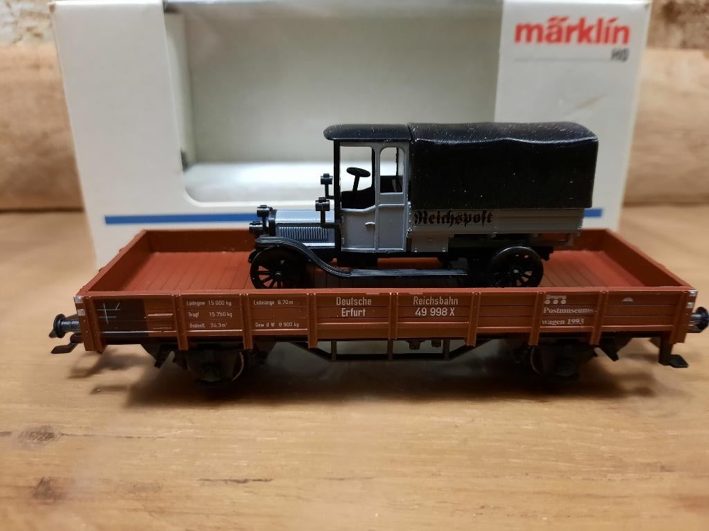 [ W2868 ] Marklin H0 - 84504, Wisselstroom, Wagon, Ophalen of Verzenden, Zo goed als nieuw