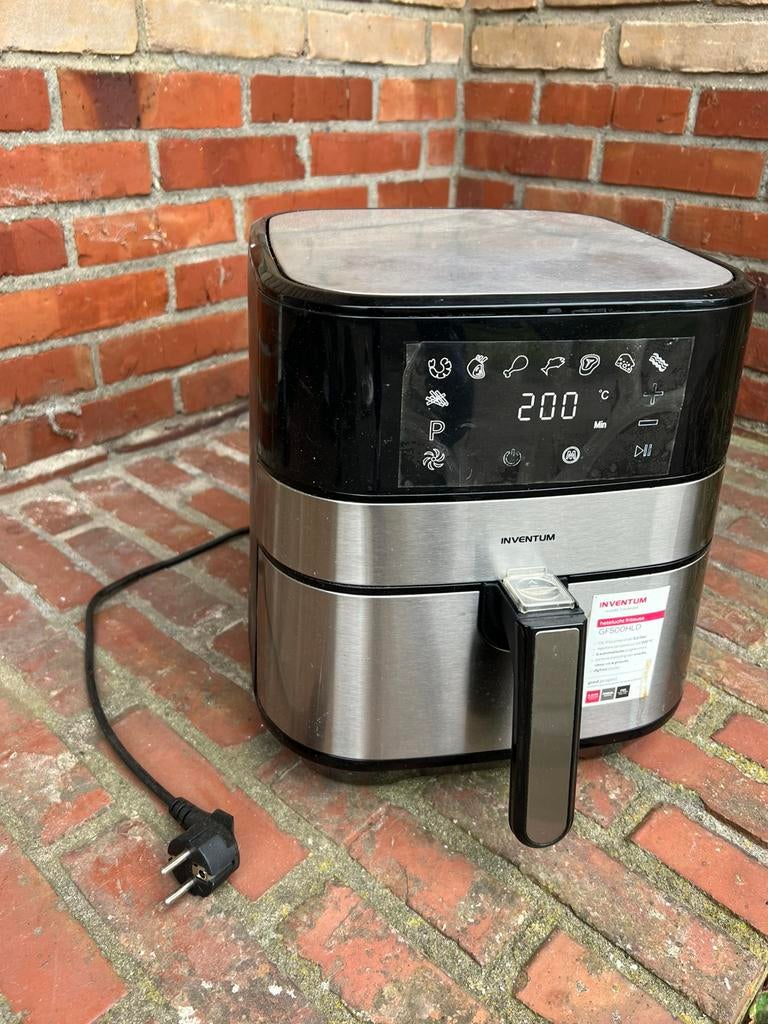 Te Koop : Inventum GF500HLD Airfryer Hetelucht Friteuse, Witgoed en Apparatuur, Ophalen of Verzenden, Gebruikt