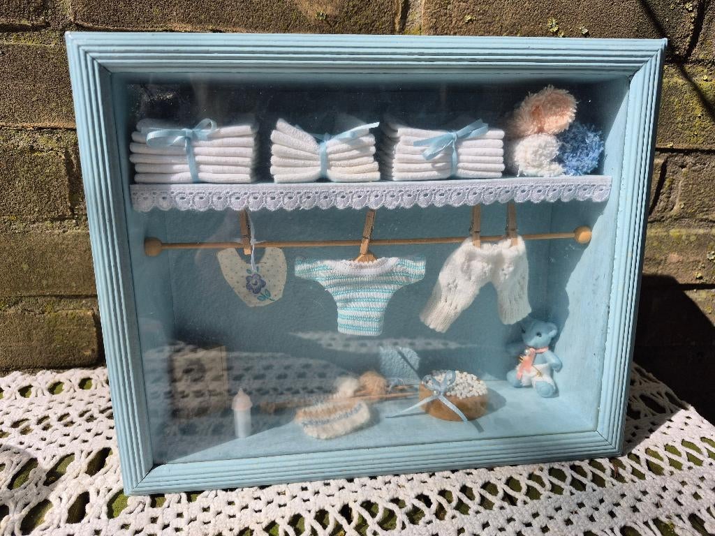 vitrine schilderij, Ophalen of Verzenden, Gebruikt