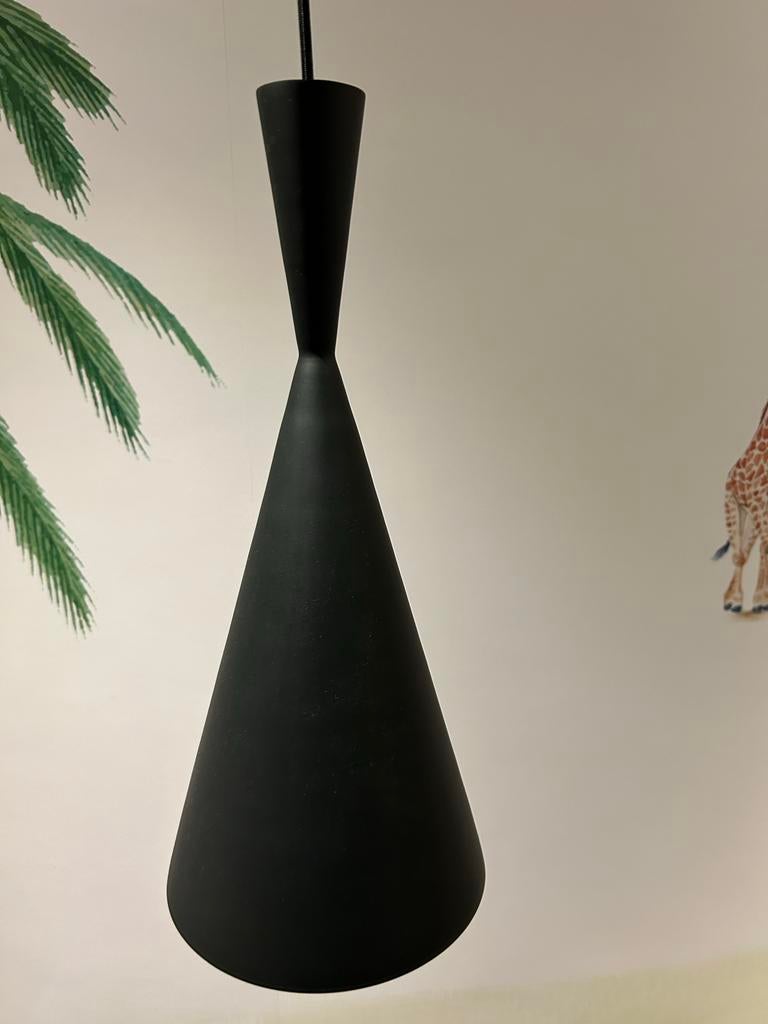 Tom Dixon Beat Light Tall Hanglamp - Zwart/Goud, Ophalen of Verzenden, Zo goed als nieuw, Metaal, Minder dan 50 cm