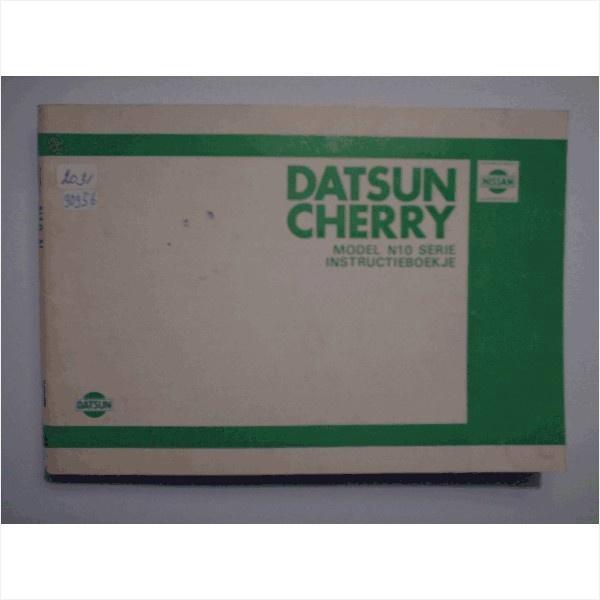 Datsun Cherry Model N10 Instructieboekje 1979 #3 Nederlands, Auto diversen, Handleidingen en Instructieboekjes, Ophalen of Verzenden