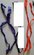 lint paars , zwart , rood , 2,5 cm breed, Ophalen of Verzenden, Nieuw, Lint, Band of Elastiek