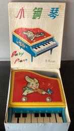 Oude 1960’s blikken Tin Toy, Baby Piano,UC 538,Made in China, Ophalen