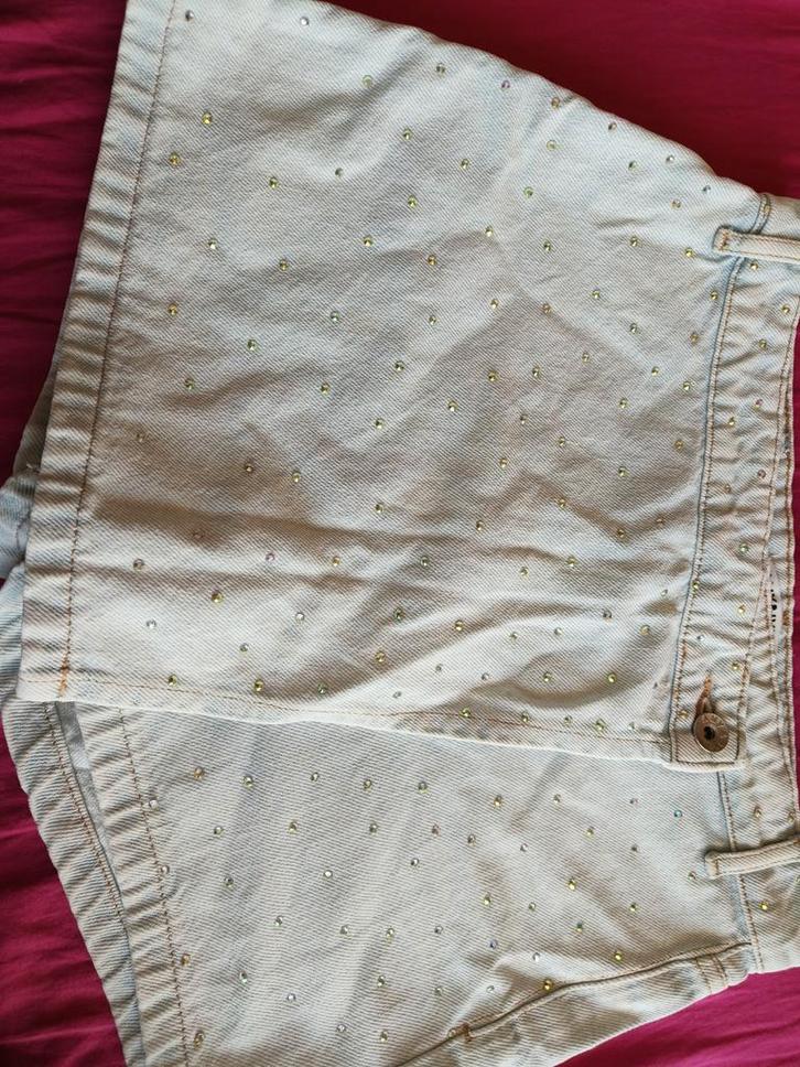 Glitter spijkerbroekje, Kleding | Dames, Overige Dameskleding, Ophalen of Verzenden