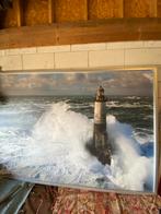 Grote afbeelding, lichtgewicht (doek) 200 cm br bij 140h, Ophalen, 125 cm of meer, Schilderij, 75 cm of meer