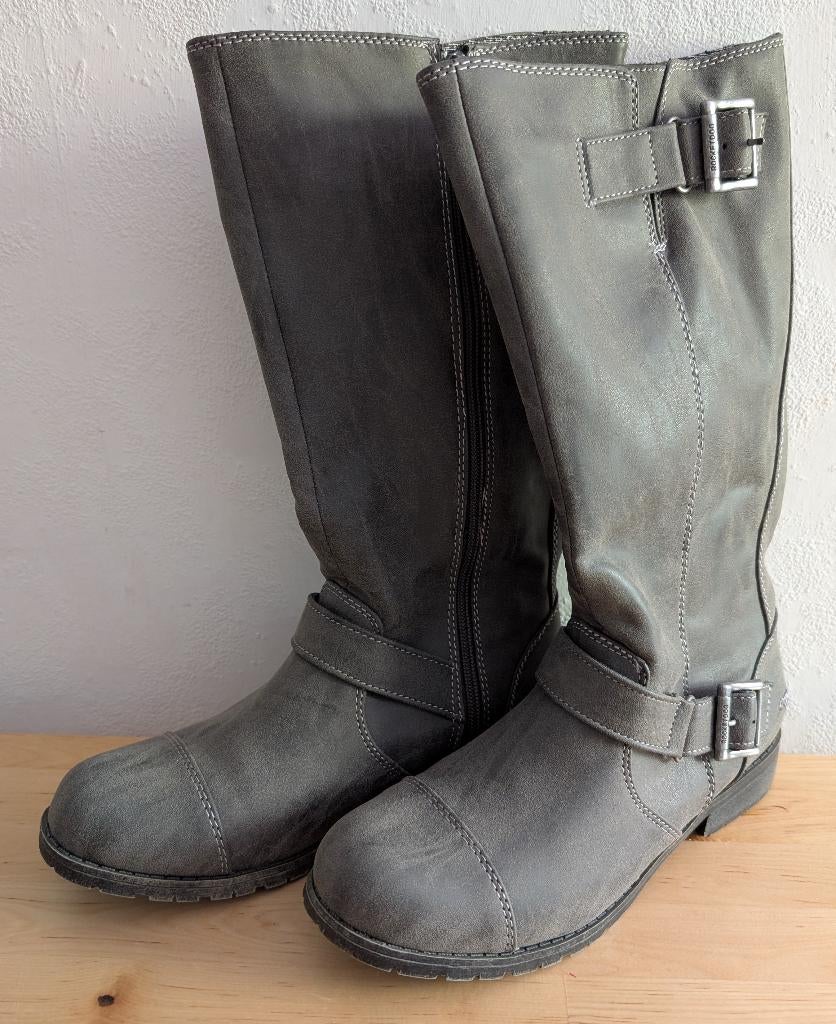 Laarzen Rocket Dog grijs, maat 39, Hoge laarzen, Ophalen of Verzenden, Zo goed als nieuw, Grijs