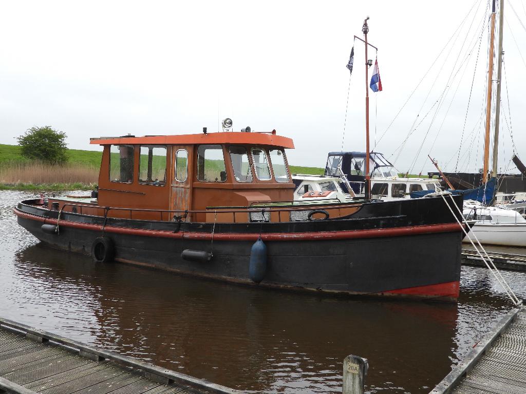 Sleepboot voor recreatie, Watersport en Boten, Ophalen, Gebruikt, Staal, Diesel