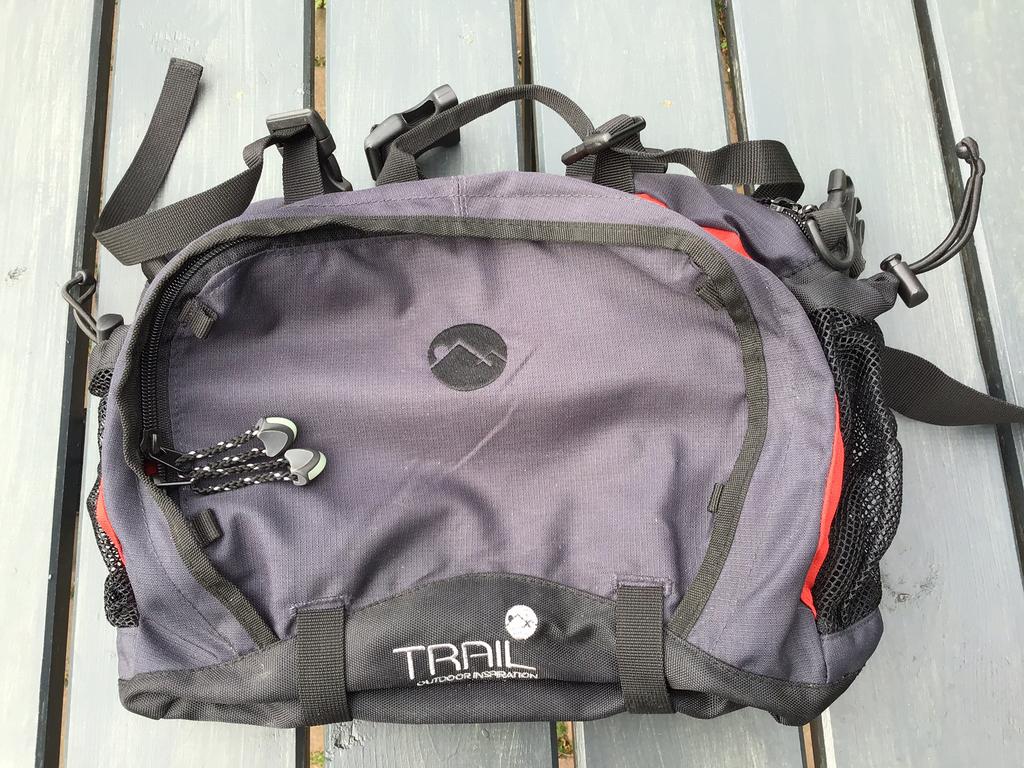 Ruime heuptasTrail, Ophalen of Verzenden, Zo goed als nieuw, Rugzak