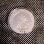 Chinese Panda zilveren munt 30 gram zilver uit 2016, Ophalen of Verzenden, Oost-Azië, Zilver