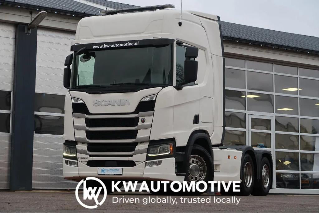 Scania R500 NGS 6x2/ RETARDER/ HYDRAULIC/ FULL AIR/ 2x TANK/, Automaat, Euro 6, Scania, Wit