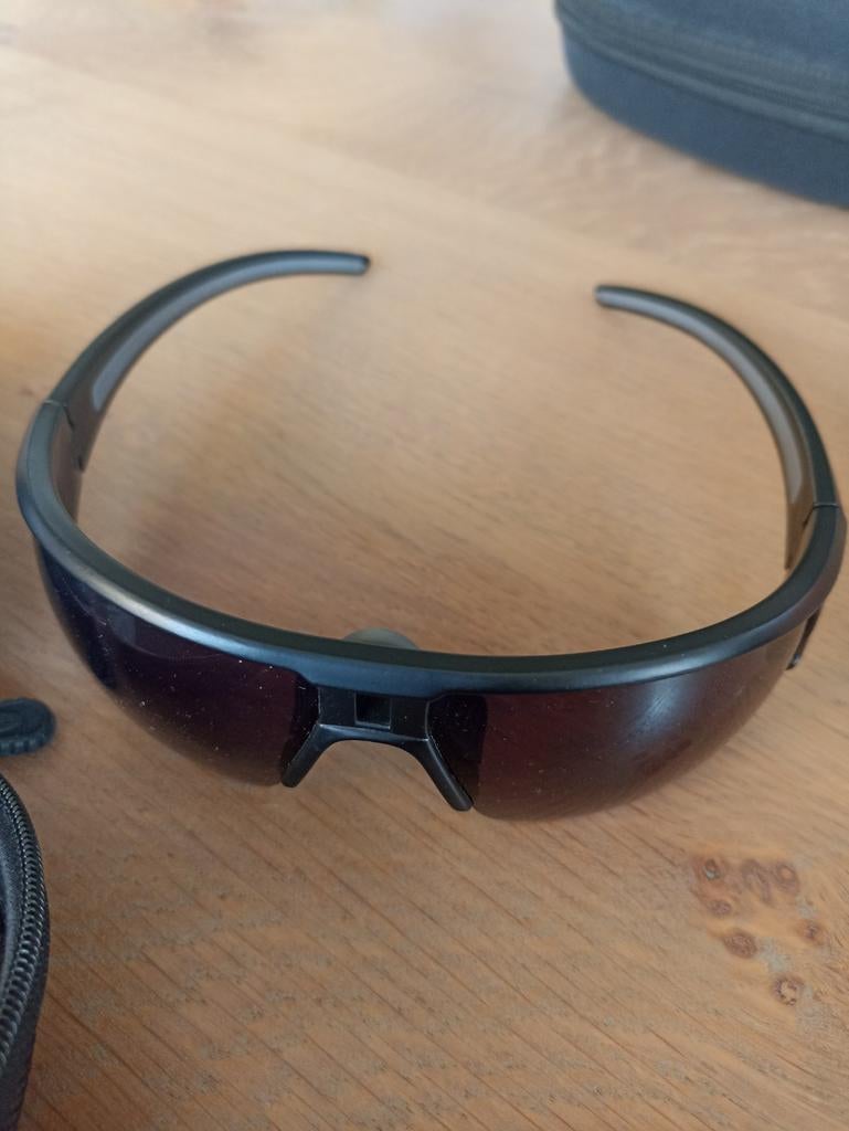 Sport bril, Overige merken, Zwart, Ophalen of Verzenden, Zo goed als nieuw