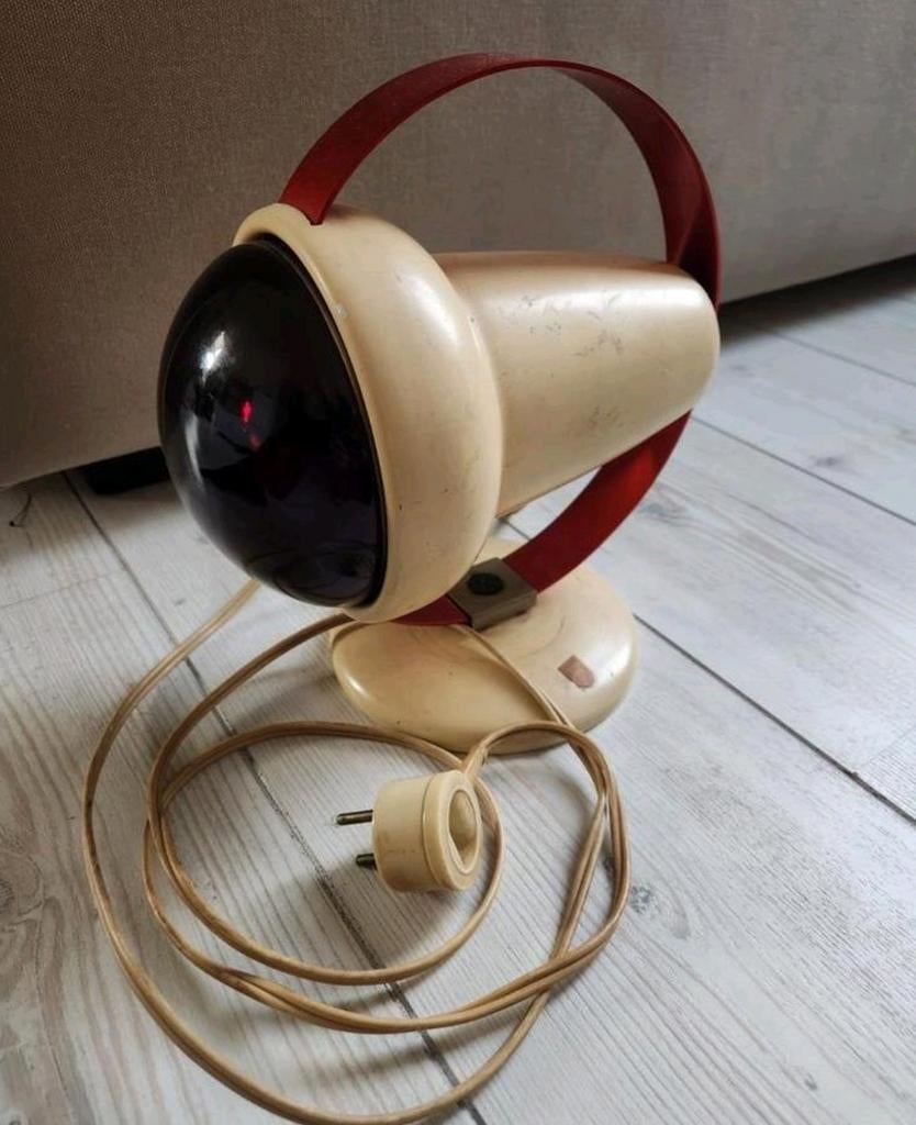 Vintage Infrarood Warmtelamp - Made in England, Ophalen of Verzenden