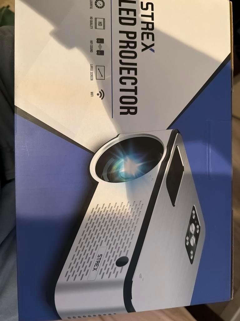 STREX LED Projector, Audio, Tv en Foto, Beamers, LED, Strex, Ophalen of Verzenden, Zo goed als nieuw