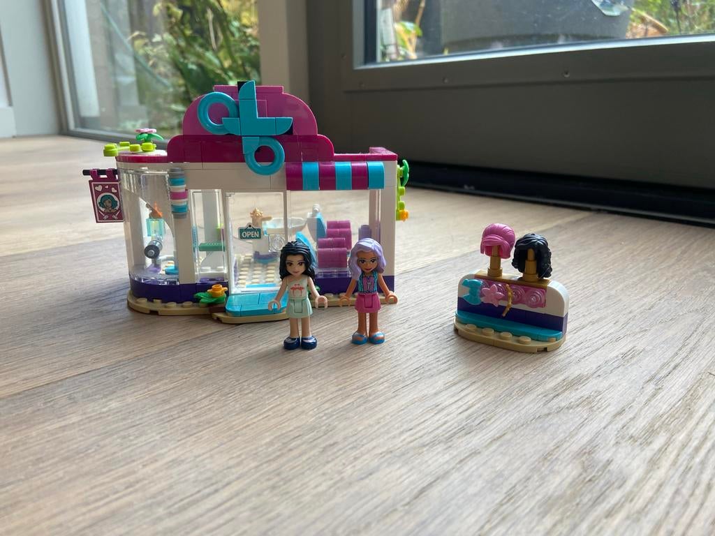 Lego Friends Kapsalon 41391 - Bijna complete Set, Ophalen of Verzenden, Gebruikt, Complete set, Lego