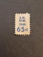 Contributiezegel ANMB 1946 Nederland, Ophalen of Verzenden