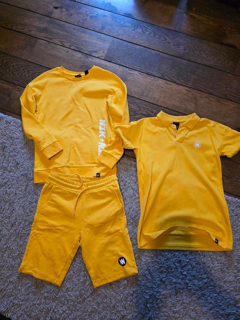 Nik en nik set, Kinderen en Baby's, Kinderkleding | Maat 140, Nik&Nik, Ophalen of Verzenden, Zo goed als nieuw, Setje
