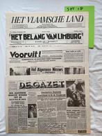 Originele WOII-kranten 1943 / 1944 – set van 5 – set 18, Verzenden, Nederland, Boek of Tijdschrift