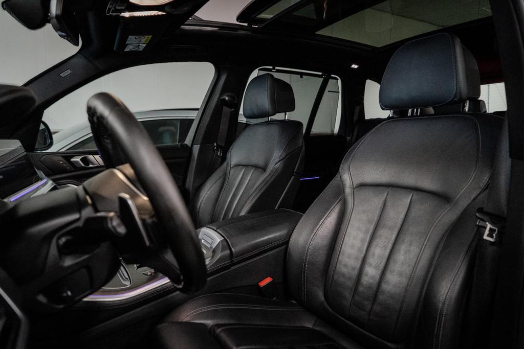 BMW X5 xDrive45e Executive M-Sport Laser|Pano|Memory|360º|L, Stof, Gebruikt, 394 pk, Zwart