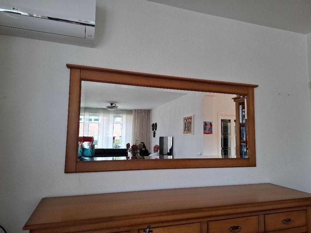 spiegel, Ophalen, Zo goed als nieuw, Rechthoekig, Minder dan 100 cm