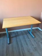 Bureau 120x80 cm - Ideaal voor thuiswerk of kantoor, Ophalen, In hoogte verstelbaar, Gebruikt, Bureau