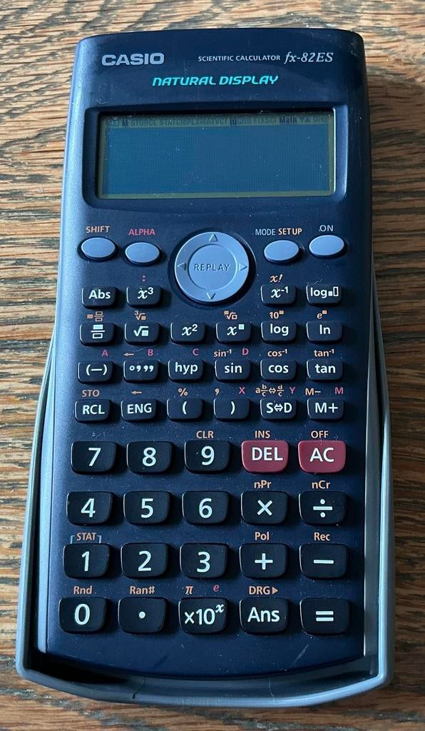 Casio fx-82es  wetenschappelijke rekenmachine, Diversen, Rekenmachines, Ophalen of Verzenden, Gebruikt