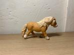 Schleich shetlander uit sulky set 32, Ophalen of Verzenden, Zo goed als nieuw, Paard, Beeldje of Figuurtje