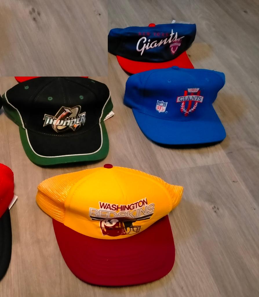 Berlin Thunder Giants Redskins vintage caps petten football, Verzamelen, Ophalen of Verzenden, Gebruikt, Overige binnenlandse clubs