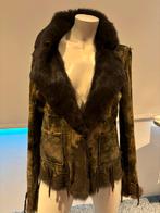 Marlboro classics bontjas maat 40, Kleding | Dames, Jassen | Winter, Ophalen of Verzenden, Zo goed als nieuw, Maat 38/40 (M), Bruin