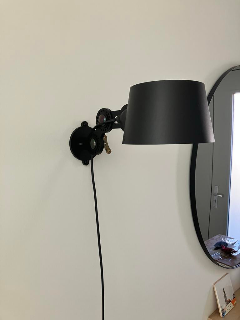 Tonone wandlamp, Ophalen, Gebruikt, Metaal