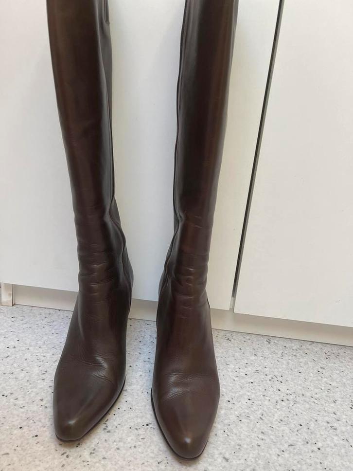 Panara hoge bruine laarzen maat 37, Kleding | Dames, Schoenen, Zo goed als nieuw, Hoge laarzen, Bruin, Ophalen of Verzenden