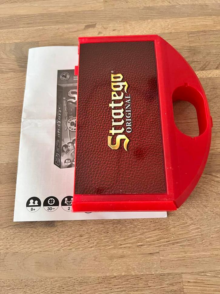 Stratego Original Reisspel - Compacte Editie, Hobby en Vrije tijd, Gezelschapsspellen | Bordspellen, Zo goed als nieuw, Een of twee spelers