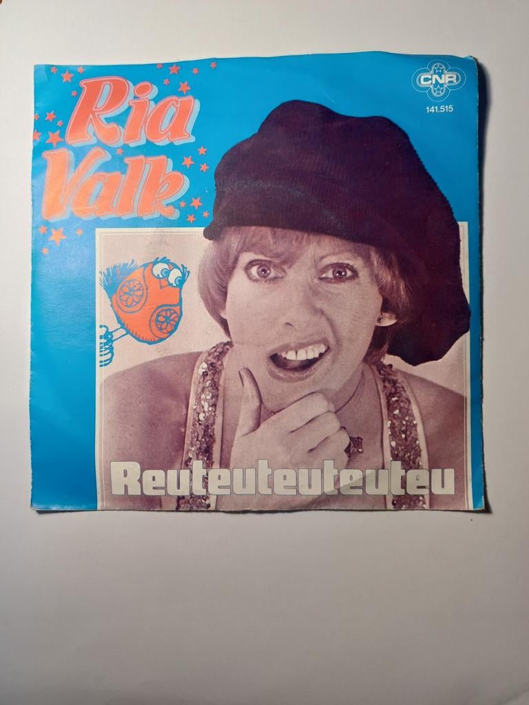Ria Valk - Reuteuteuteuteu, 7 inch, Single, Ophalen of Verzenden, Zo goed als nieuw