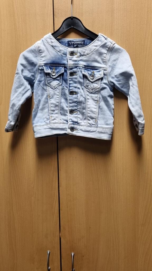 Stoer Vinrose spijkerjasje maat 92 voorjaar/zomer, Kinderen en Baby's, Kinderkleding | Maat 92, Vinrose, Gebruikt, Jongen of Meisje