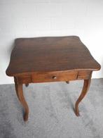 Tafeltje bijzettafel met laatje eind 19e eeuws, Ophalen of Verzenden