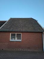 Gratis gebruikte vlakke mulden dakpannen en nokvorsten, Doe-het-zelf en Verbouw, Dakpannen en Dakbedekking, Ophalen of Verzenden