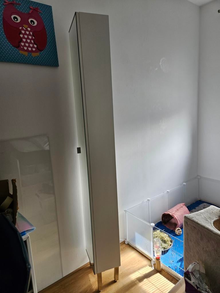 Badkamerkast met spiegel, Ophalen, (Half)hoge kast, Minder dan 50 cm, 150 tot 200 cm