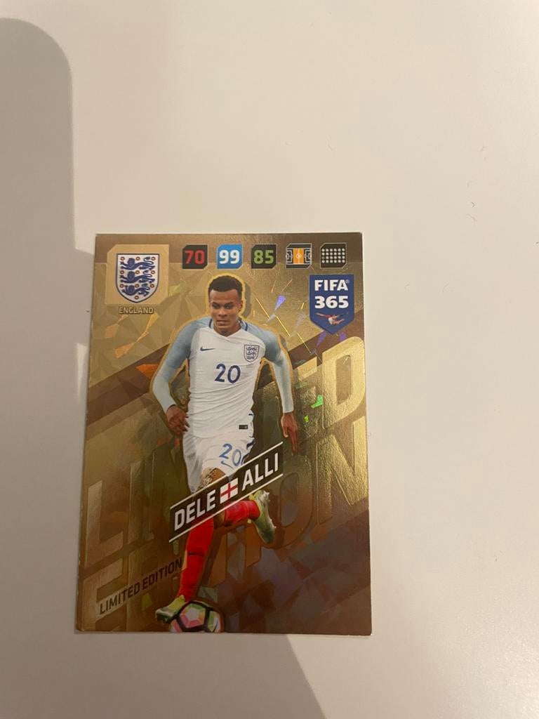 Limited edition Dele Alli panini 2017, Ophalen of Verzenden, Zo goed als nieuw, Plaatje