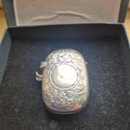 Antiek Zilveren Tondeldoosje met Sierlijke Gravures, Antiek en Kunst, Antiek | Goud en Zilver, Verzenden