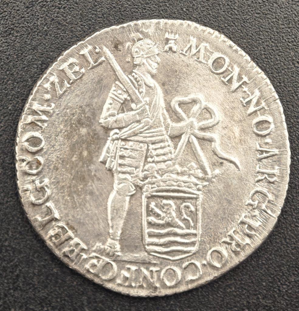 1766 1/8ste Dukaat of Pietje Zeeland, Postzegels en Munten, Munten | Nederland, Vóór koninkrijk, Verzenden, Zilver, Overige waardes