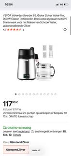 Nieuw in doos Vevor Waterdestilleerder Ongeopend, Ophalen of Verzenden, Nieuw