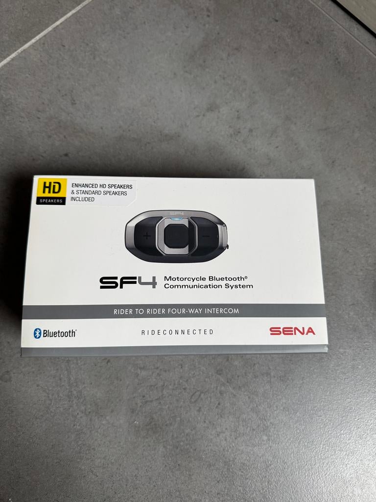 Sena SF-4 bleutooth audio-communicatie systeem, Overige merken, Overige soorten, Zo goed als nieuw, Ophalen of Verzenden