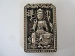 Oud Chinees amulet van zilverbrons Boeddha, Ophalen of Verzenden