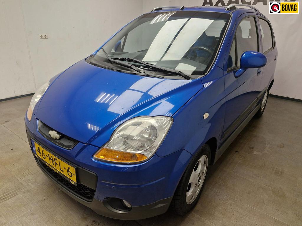 Chevrolet Matiz 0.8 Style AUTOMAAT ! AIRCO ! AFLEVEREN MET N, Auto's, Gebruikt, Blauw, Metallic lak, Origineel Nederlands