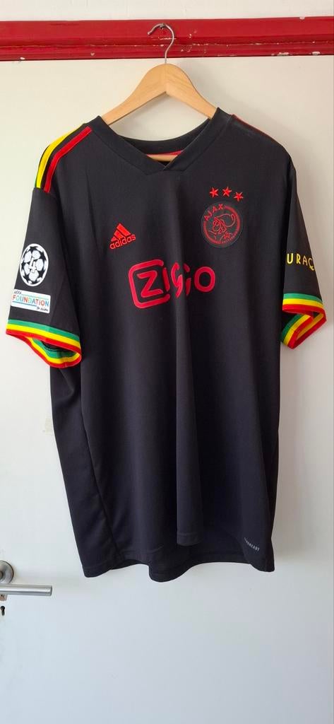 Officieel Ajax Bob Marley shirt met CL patches, Sport en Fitness, Voetbal, Ophalen of Verzenden
