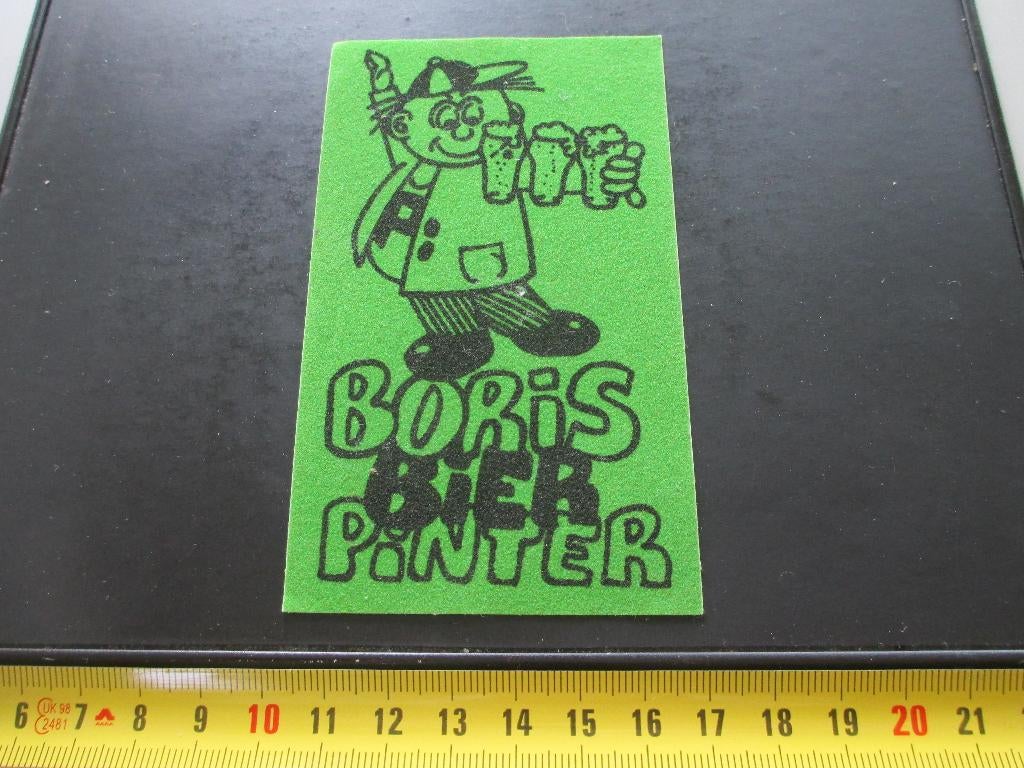 sticker VILT Carnaval Boris Bier Pinter, Verzamelen, Ophalen, Zo goed als nieuw